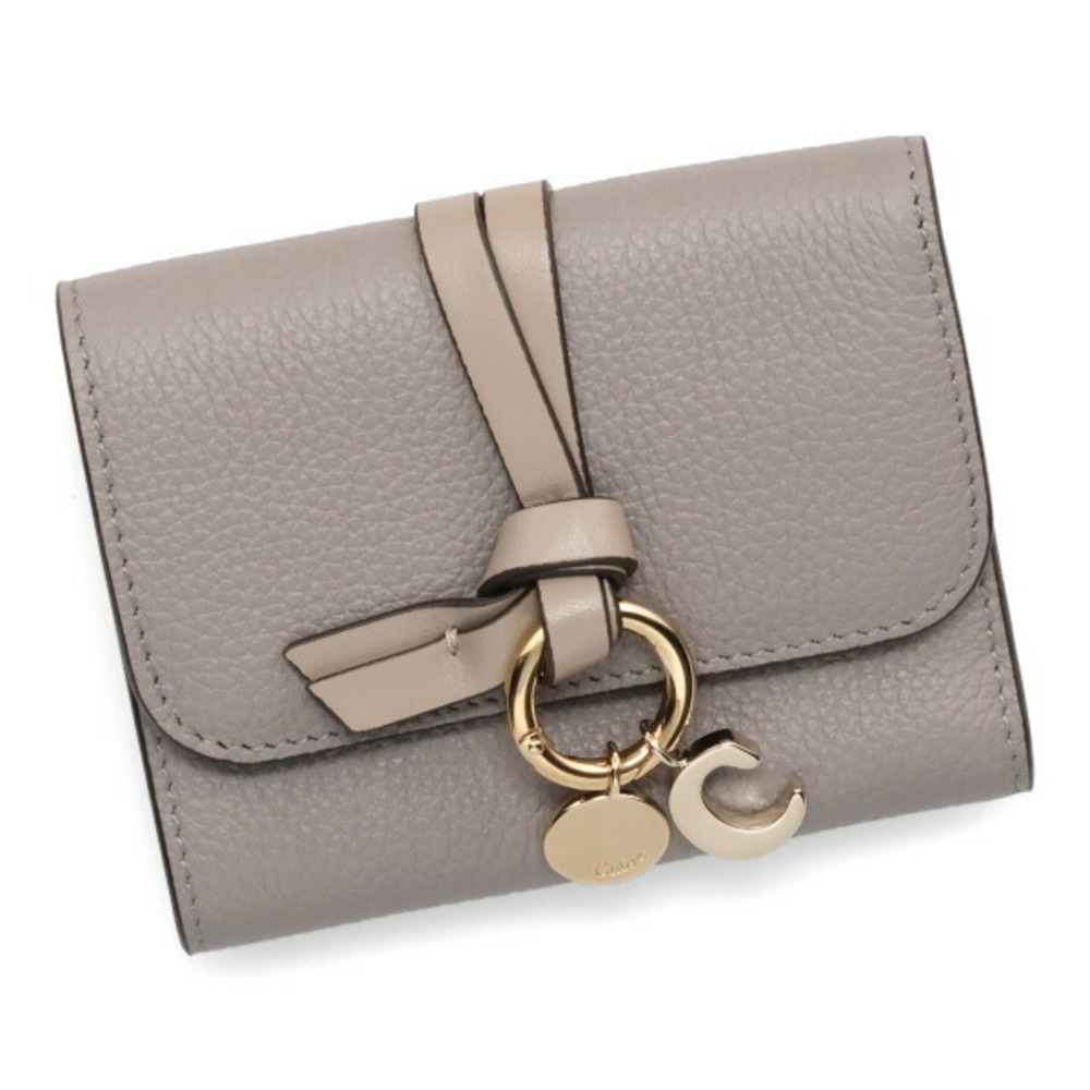 Chloe Wallet Alphabet Gray